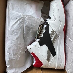 Reebok Classic White and Red Sneakers Mens Size 11